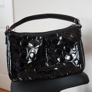 Coach Patent Leather Shoulder Bag